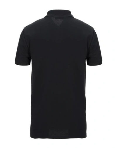 Shop Versace Polo Shirts In Black
