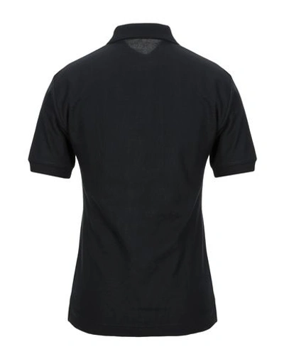 Shop Fila Polo Shirt In Black