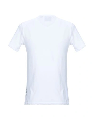 Shop Sergio Tacchini T-shirt In White