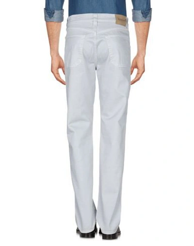 Shop Jeckerson Casual Pants In Light Grey