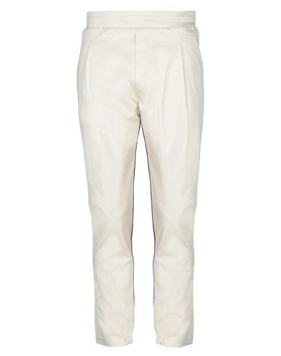 Shop Low Brand Pants In Light Grey
