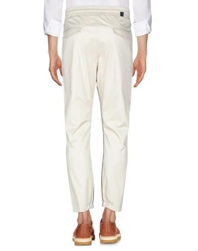 Shop Low Brand Pants In Light Grey