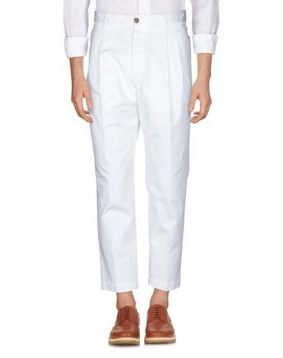 Shop Dsquared2 Pants In White