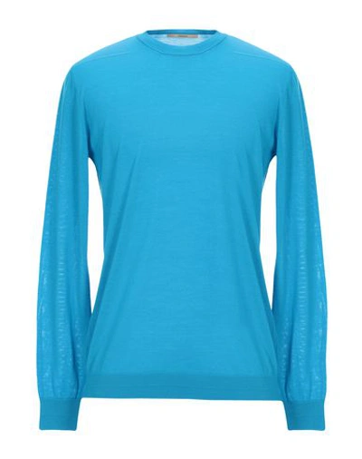 Shop Nuur Sweater In Azure