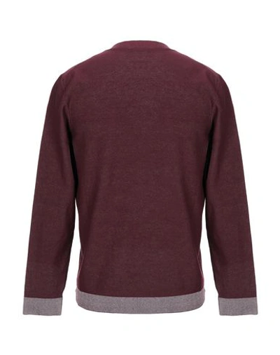 Shop Mauro Grifoni Cardigans In Maroon