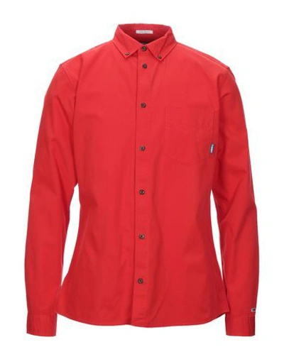 Tommy Jeans Solid Color Shirt In Red