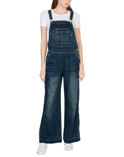 Shop Twinset Overalls In Blue