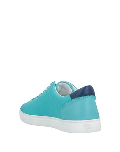 Shop Dolce & Gabbana Sneakers In Turquoise
