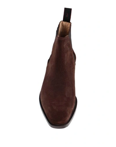 Shop Ps By Paul Smith Ankle Boots In Brown