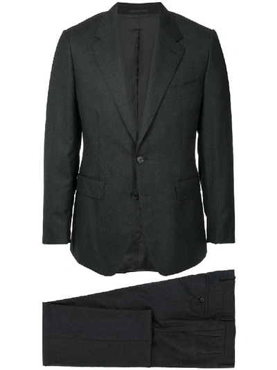 Shop Gieves & Hawkes Two-piece Fitted Suit In Black