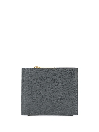 Shop Thom Browne Pebble Billfold Wallet In Grey