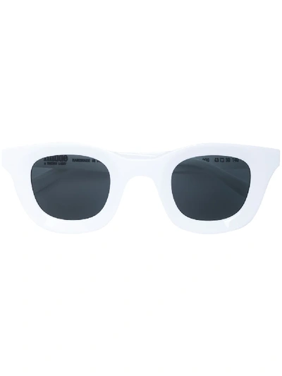 Shop Thierry Lasry X Rhude Rhodeo Sunglasses In White