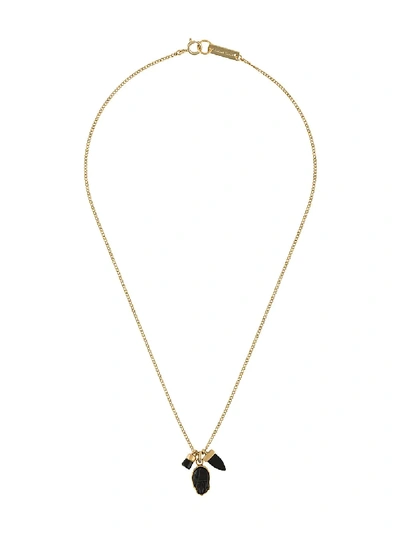 Shop Isabel Marant It's All Right Pendant Necklace In Gold