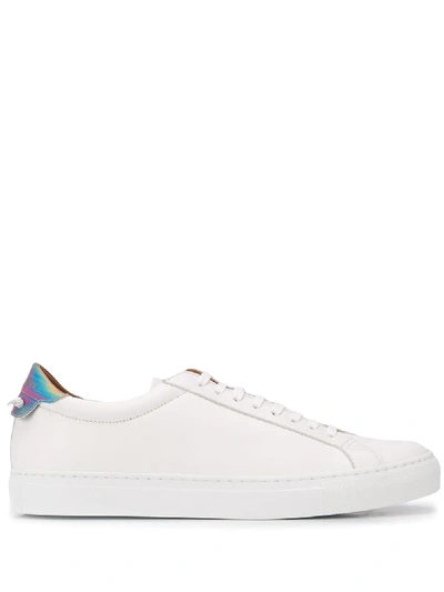 Shop Givenchy Urban Street Iridescent Sneakers In White