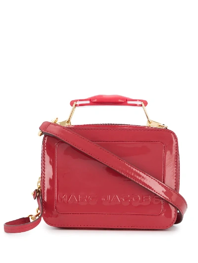 Shop Marc Jacobs The Box Tote In Red