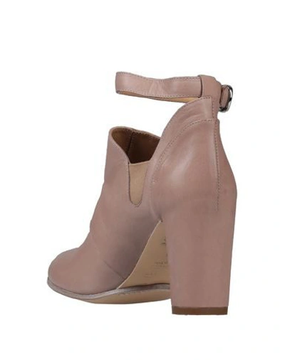 Shop Pomme D'or Ankle Boot In Pale Pink
