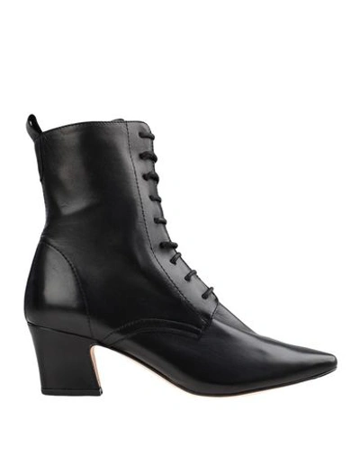 Shop Miista Ankle Boots In Black