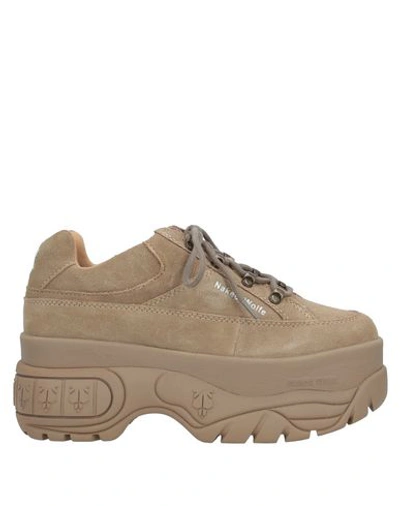 Shop Naked Wolfe Sneakers In Sand