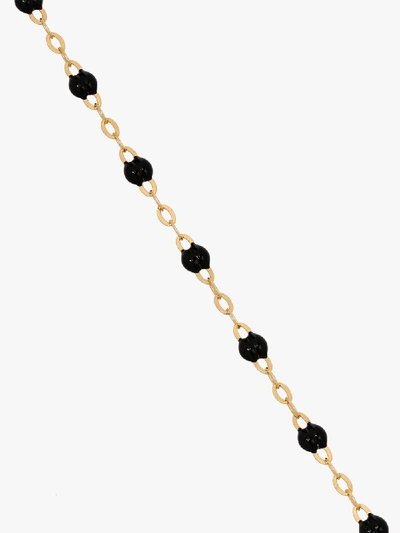 Shop Gigi Clozeau 18k Yellow Gold Beaded Necklace In 35 Green