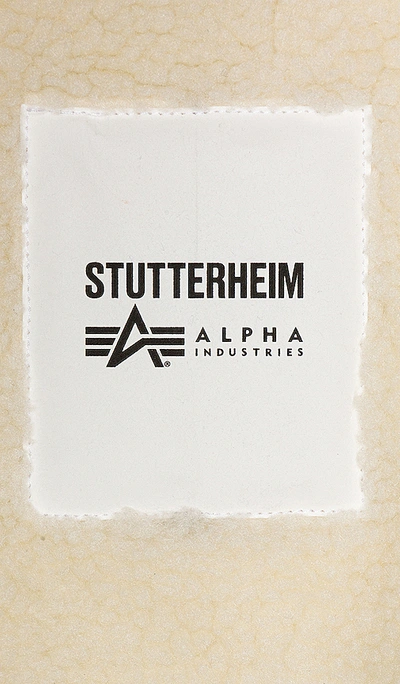 Shop Alpha Industries X Stutterheim N2-b Jacket In Commander Red
