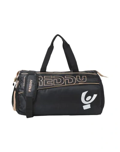 Shop Freddy Travel & Duffel Bag In Black