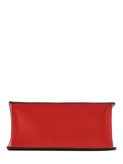 Shop Fendi Kan U Small Shoulder Bag In Red