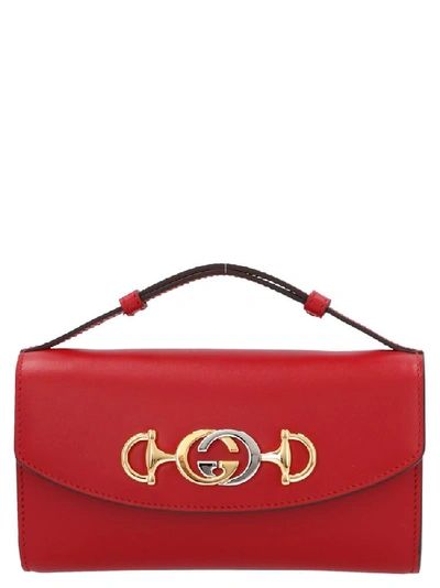 Shop Gucci Zumi Mini Bag In Red