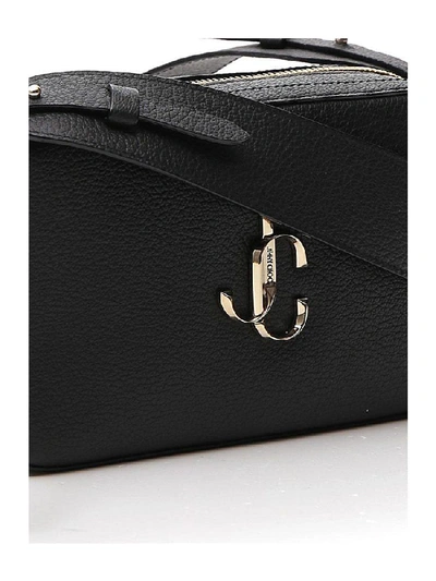 Shop Jimmy Choo Varenne Camera Bag In Black