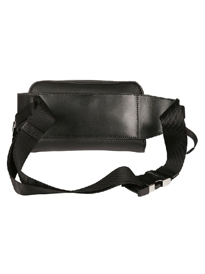 Shop Prada Classic Saffiano Belt Bag In Black