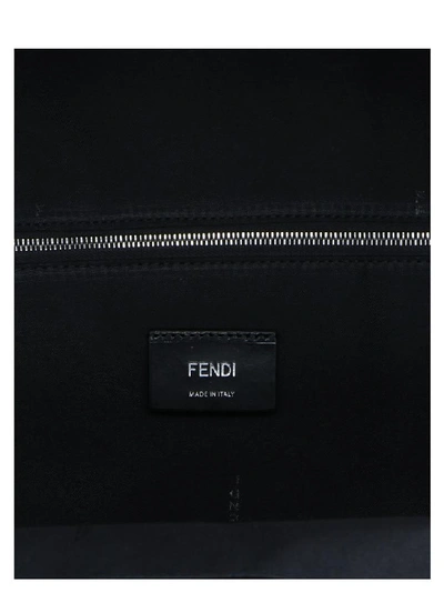 Shop Fendi Ff Monogram Diagonal Printed Backpack In Multi