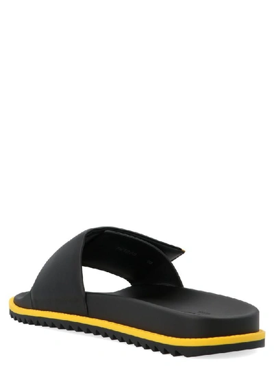 Shop Fendi Corner Bugs Slides In Multi