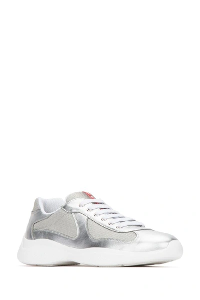 Shop Prada America's Cup Sneakers In Multi