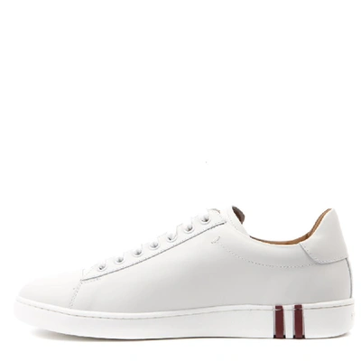 Shop Bally Asher Sneakers In White