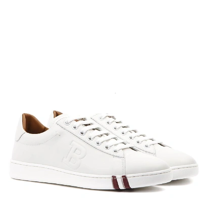 Shop Bally Asher Sneakers In White