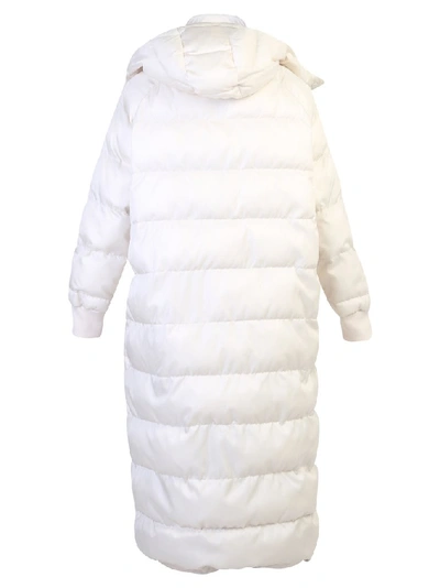 Shop Stella Mccartney Puffer Coat In White