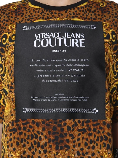 Shop Versace Jeans Couture Graphic Printed T In Multi