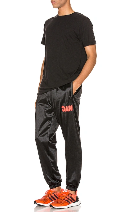 Shop Adidas Originals By Alexander Wang Track Pants In Black