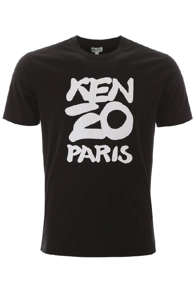 Shop Kenzo Logo T In Noir