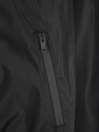 Shop Givenchy Logo Zipped Windbreaker In Black