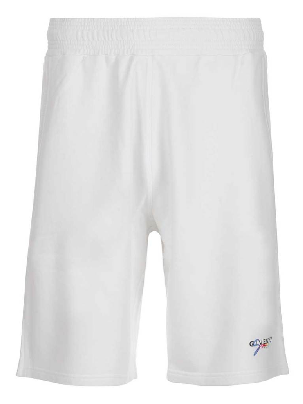 givenchy shorts white