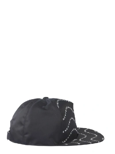Shop Givenchy Logo Printed Baseball Cap In Black