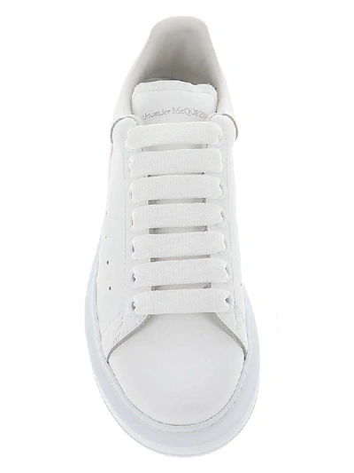 Shop Alexander Mcqueen Platform Sneakers In White