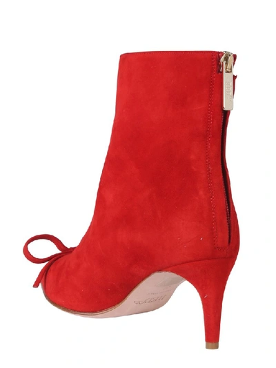 Shop Red Valentino Bow Detailed Boots