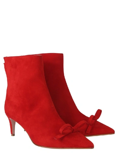 Shop Red Valentino Bow Detailed Boots