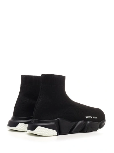 Shop Balenciaga Speed Knit Sock Sneakers In Black