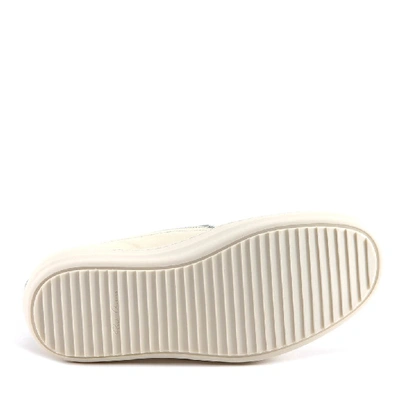 Shop Rick Owens Slip On Sneakers In White