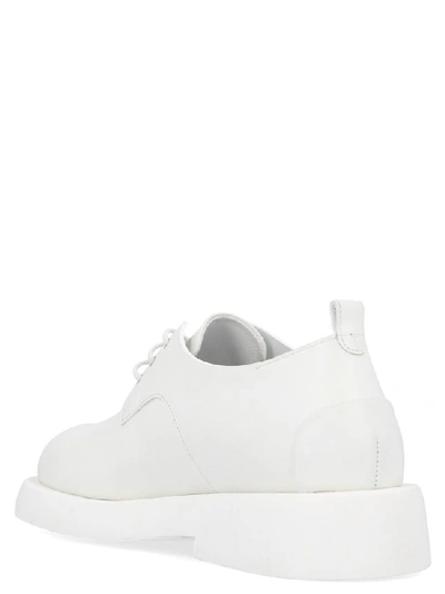 Shop Marsèll Low Top Lace Up Shoes In White