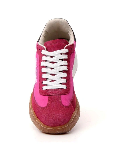 Shop Stella Mccartney Logo Sneakers In Pink