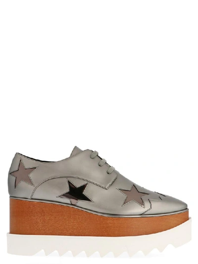 Shop Stella Mccartney Elyse Platform Sneakers In Silver