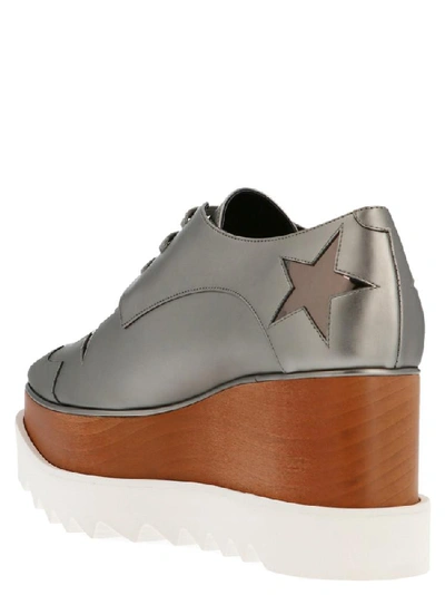 Shop Stella Mccartney Elyse Platform Sneakers In Silver